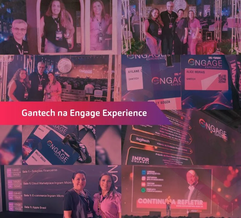 A Gantech marca presença no evento Engage Experience Ingram Micro 