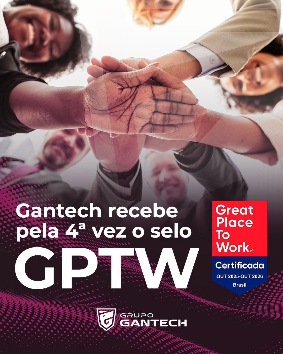 Pelo 4º ano consecutivo, conquistamos o selo GPTW Pelo 4º ano consecutivo, conquistamos o selo GPTW